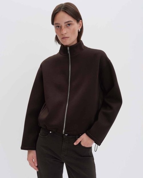 UJOY NORMAL BLOUSON JACKET MADE OF SCUBA SWEAT FABRIC