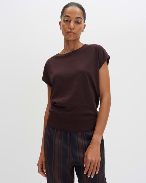 T-shirt Kaja Someday mahogany