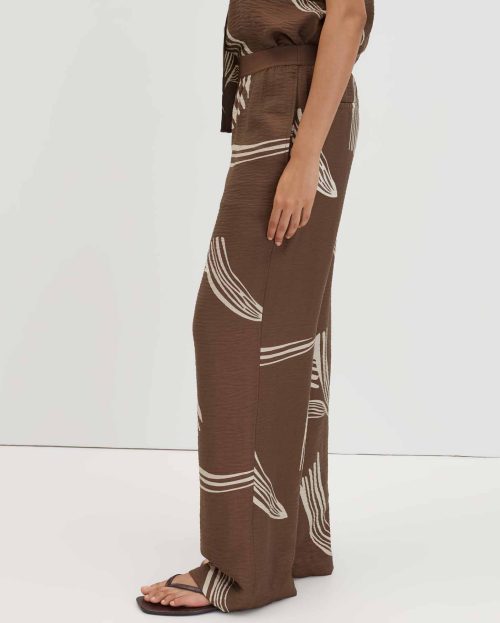 Broek Cevil Leaf Someday bruin