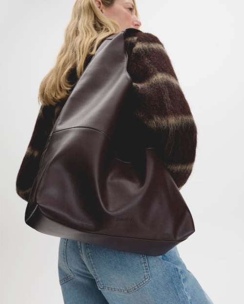 tas bruin kunstleer, brulea