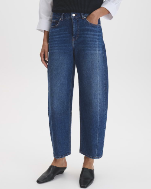 CAIA BARREL BOLD Relaxed-fit jeans