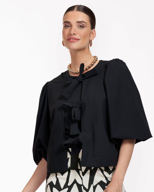 celine blouse 2way zwart studio anneloes