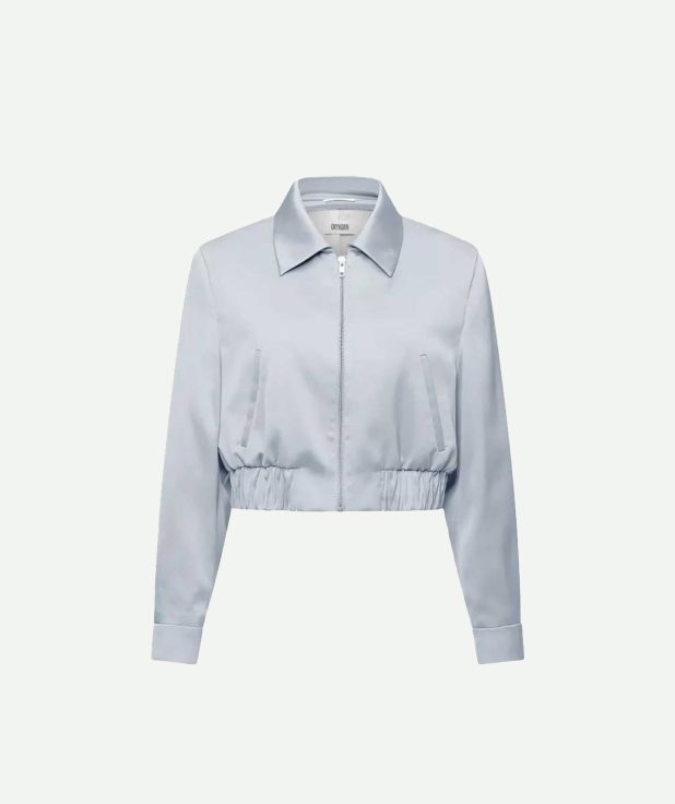 Jacket Radway Drykorn lichtblauw satijn