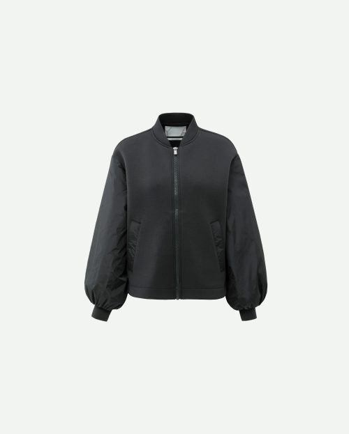 Bomberjack Fleece Black Yaya oyster