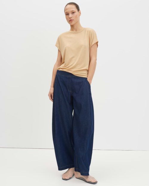 T-shirt Kanja Beige Someday honey geel