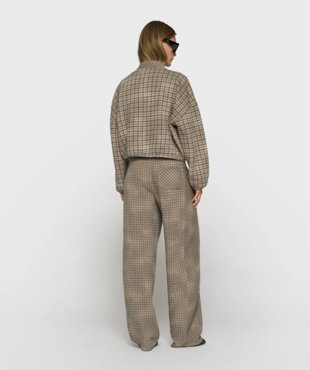 geruite western jogger