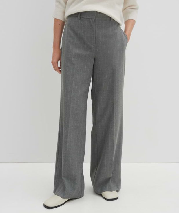 Pantalon Catsby Stripe Someday grijs
