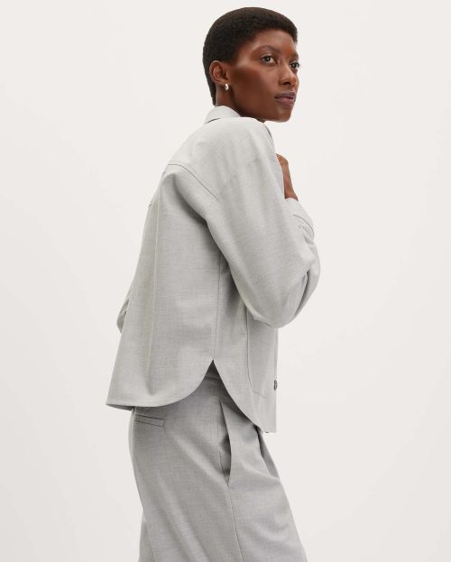 Blouse Zaari Grijs Someday hazy fog melange