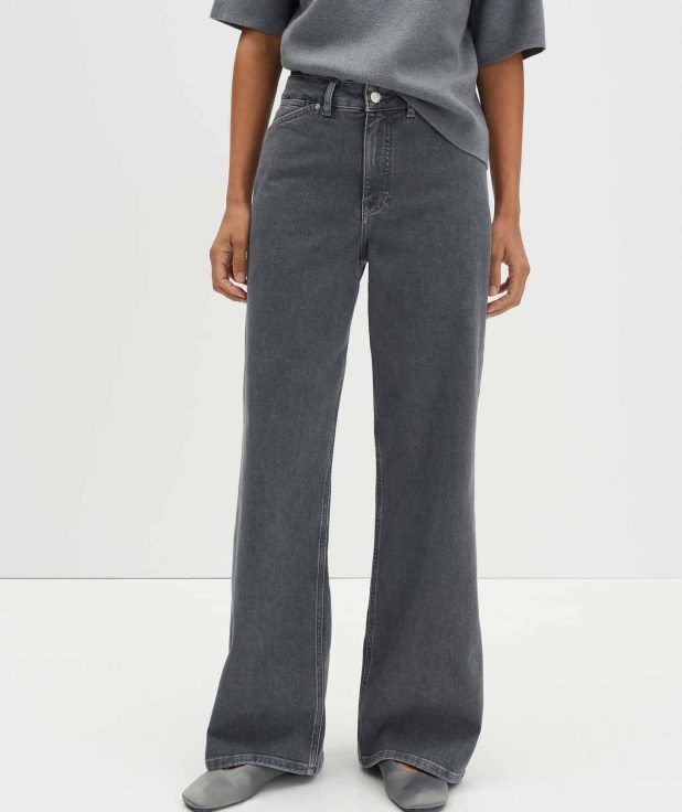 Jeans cellma edge grijs someday wide leg