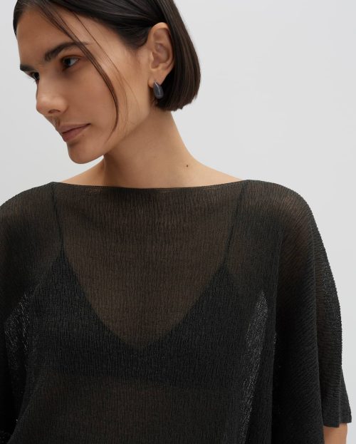 groen_poncho_dames_beyara-cape_someday_detail-1