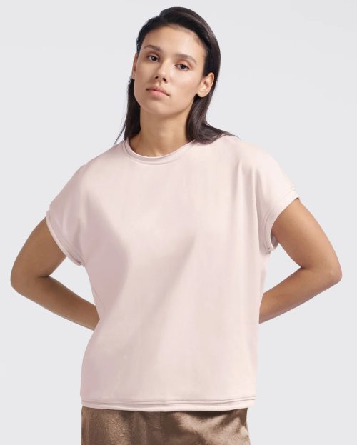 T-shirt Light Pink Yaya heavy weight