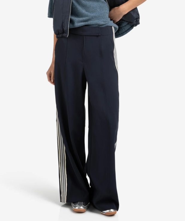 Broek Stripe Inkwell Blue Yaya blauw