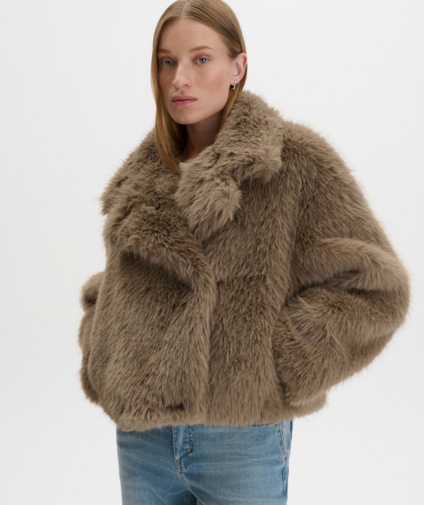 jas someday curla fauxfur bruin