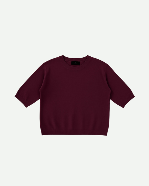 Pullover t-shirt Dark Wine Kai