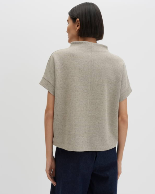 Jersey overhemd in BCI katoenmix Regular Fit