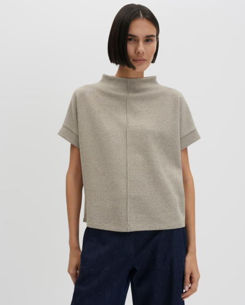 Jersey overhemd in BCI katoenmix Regular Fit