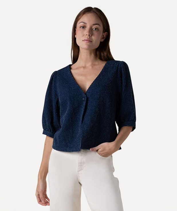 Shirt Kiek Denim Another Label blauw
