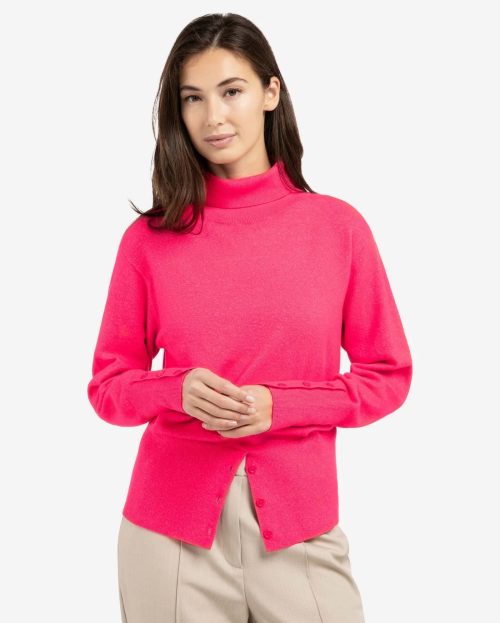 knitted-high-neck-sweater-with-button-details