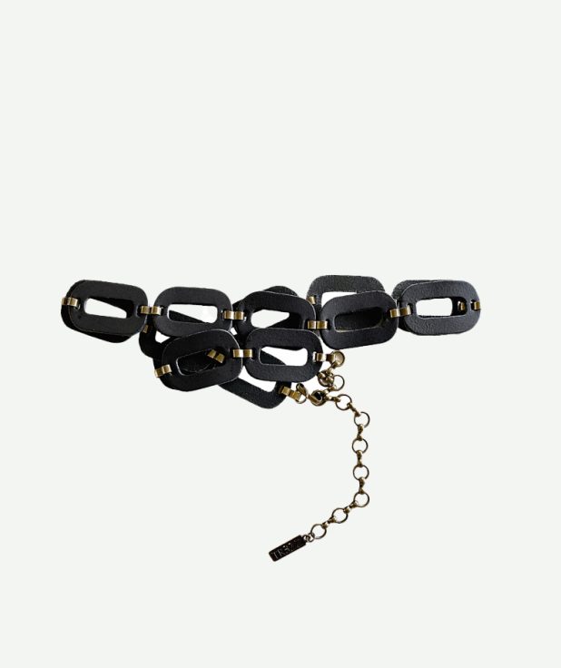 Riem Leercat Black Trezz