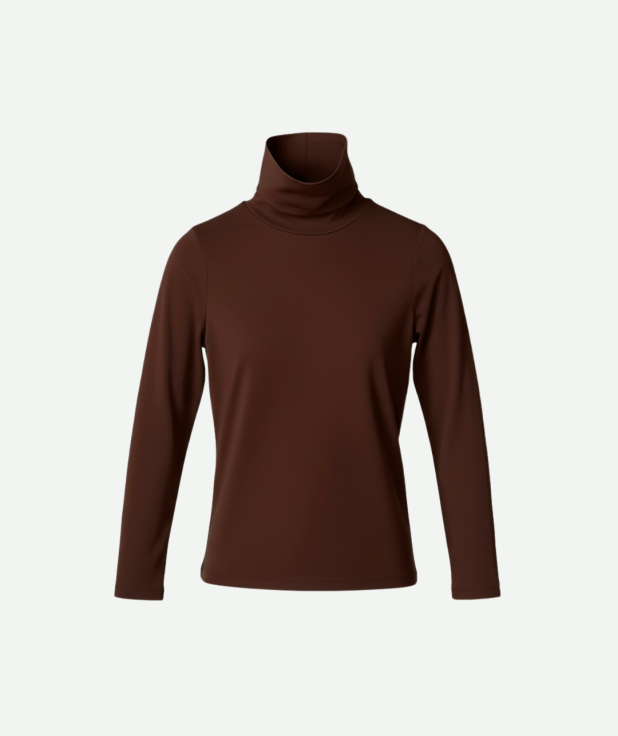 Turtleneck Lena choco brown