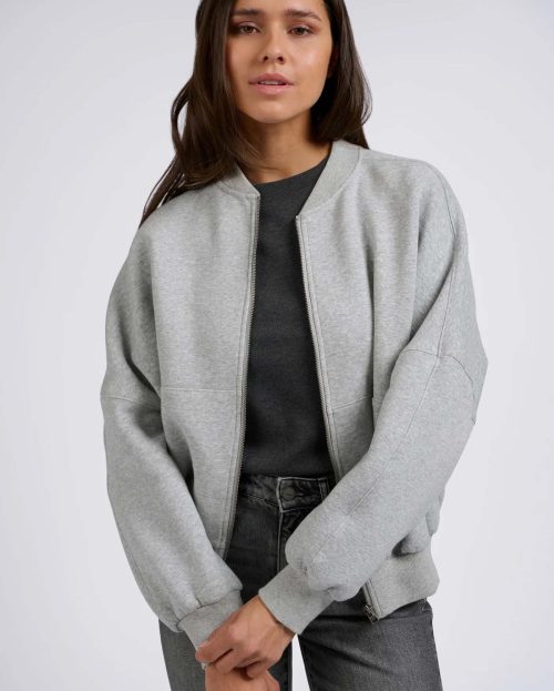 Sweatvest Bomber Grey Yaya
