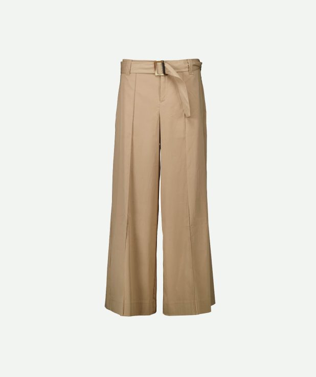 Pants carletta brown mac jeans wide leg