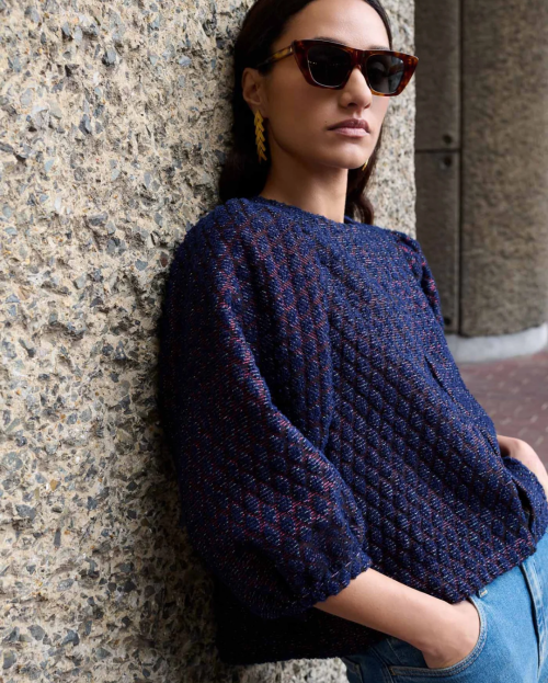 mauri sparkle blouse