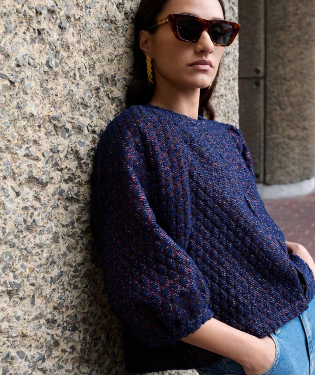 mauri sparkle blouse