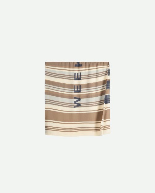 Shawl max mara weekend gallo beige gestreept