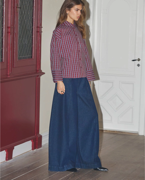 MerliCC Barrel Jeans - Dark Denim