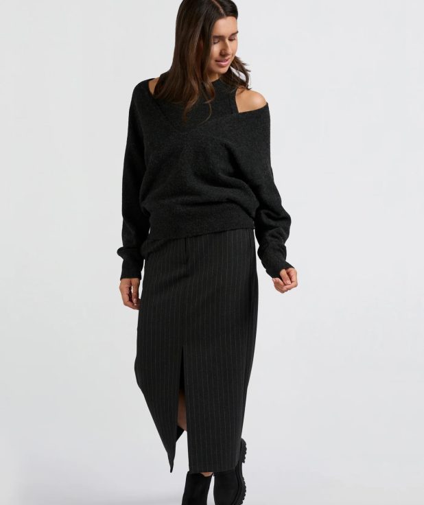midi-skirt-with-pinstripes-and-front-slit-anthracite-dessin