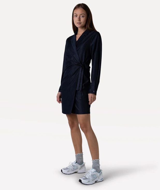 Jurk Milou Another Label denim blauw