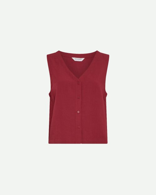 gilet rood msch copenhagen spencer