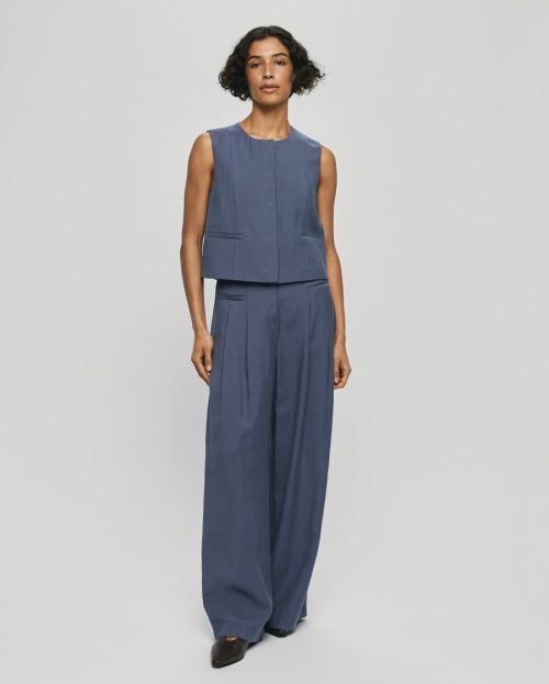 Pantalon blauw frode msch copenhagen