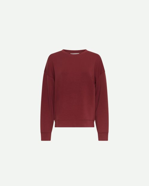 Sweatshirt rood Ima q Msch copenhagen syrah
