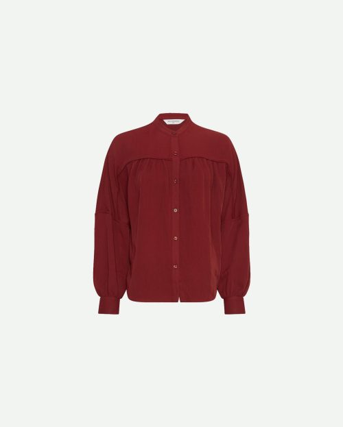 Blouse Madie Red MSCH Copenhagen syrah