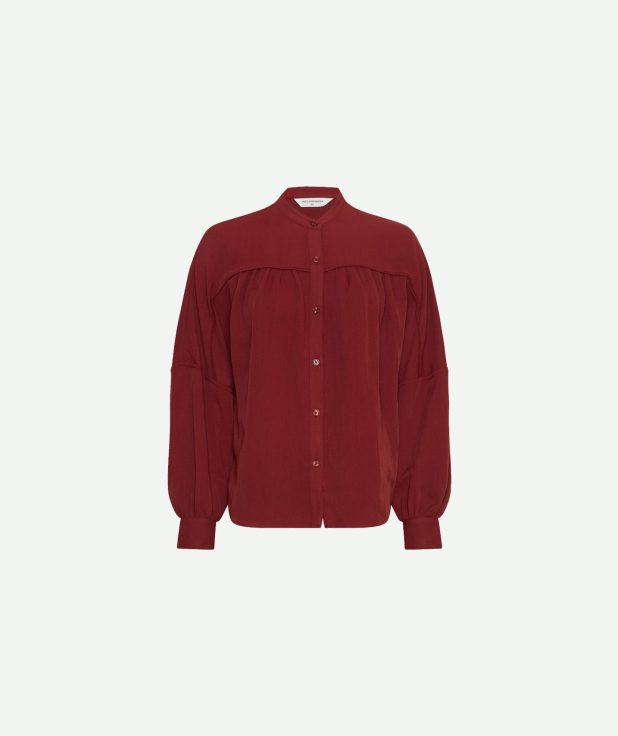 Blouse Madie Red MSCH Copenhagen syrah