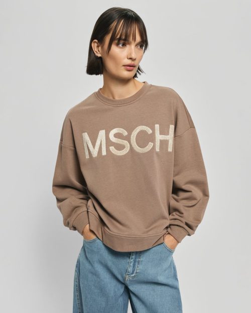 Sweatshirt Mela Briena MSCH Copenhagen bruin