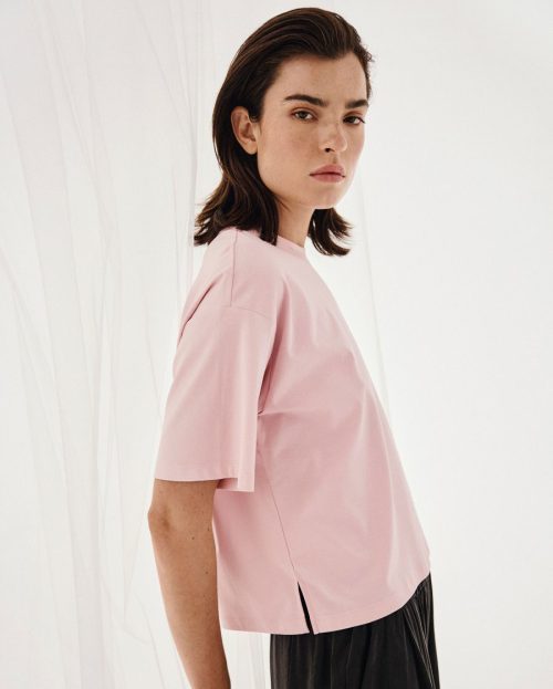 T-shirt Moa Melea Roze MSCH Copenhagen