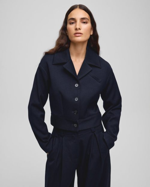 Jacket Mynthe Elina MSCH Copenhagen blauw