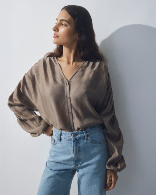 Blouse Ramona Rikkelia MSCH Copenhagen bruin