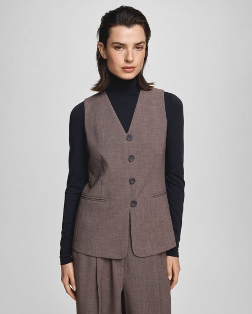 Waistcoat Rosina Michelle MSCH Copenhagen bruin