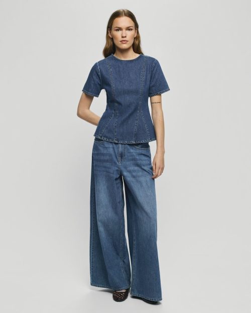 Jeans Turig Alena MSCH Copenhagen blauw