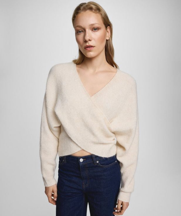 Trui Zinelle Hope Wrap MSCH Copenhagen beige