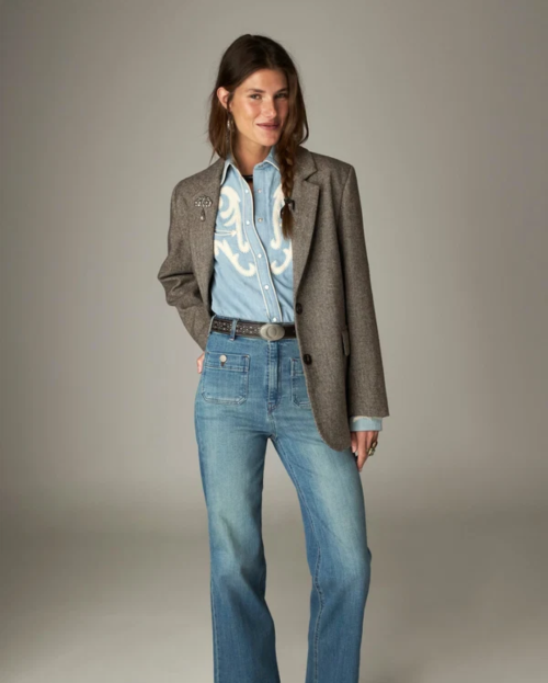 Nico Blazer Chocolate Chaud