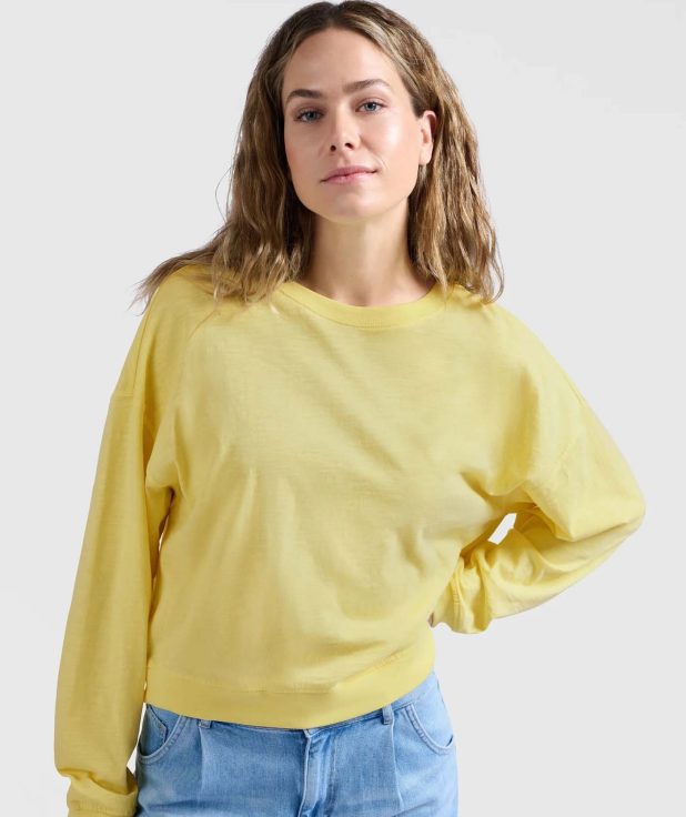 Sweatshirt Lemon Grass Yaya geel