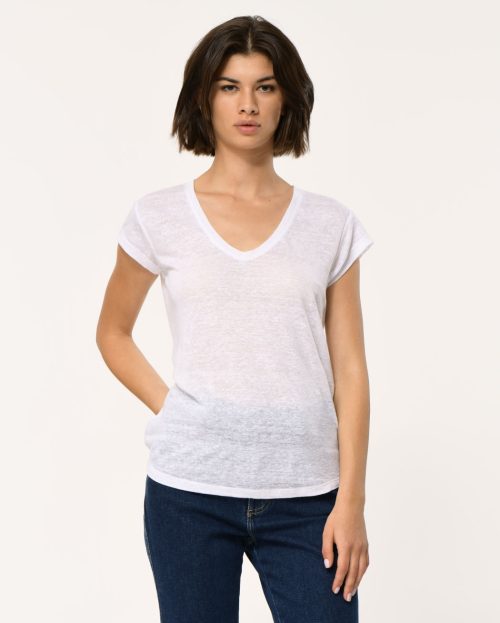 T-shirt Davia White La Fee Maraboutee wit