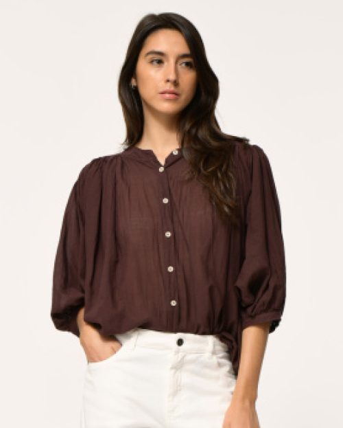 Blouse Douwina La Fee Maraboutee bruin