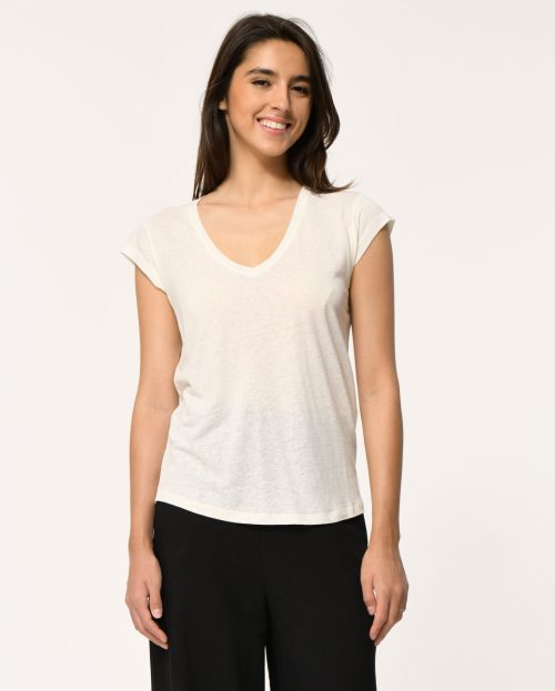 T-shirt Davia Ecru La Fee Maraboutee 703