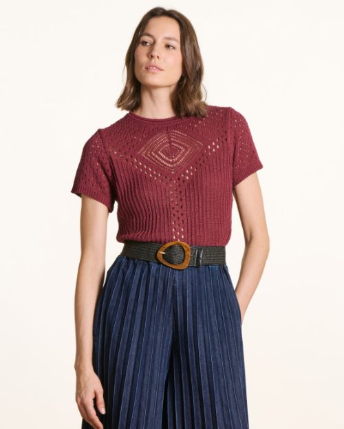 T-shirt Demior La Fee Maraboutee rood